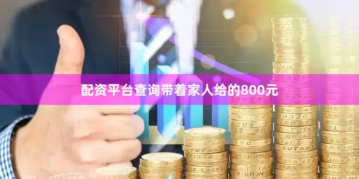 配资平台查询带着家人给的800元